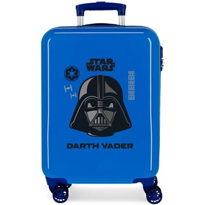 Personajes Maleta de cabina infantil Star Wars Darth Vader rígida con capacidad de 34L. Azul Personajes Maleta de cabina infantil Star Wars Darth Vader rígida con capacidad de 34L. Azul