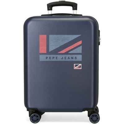 Pepe Jeans Maleta de cabina Aidan rígida con capacidad de 35L. Azul Pepe Jeans Maleta de cabina Aidan rígida con capacidad de 35L. Azul