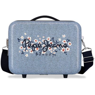 Pepe Jeans Neceser adaptable a trolley Digital rígido con capacidad de 9L. Multicolor Pepe Jeans Neceser adaptable a trolley Digital rígido con capacidad de 9L. Multicolor