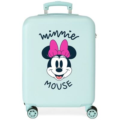 Disney Maleta de cabina infantil Minnie & Daisy rígida con capacidad de 35L. Azul Disney Maleta de cabina infantil Minnie & Daisy rígida con capacidad de 35L. Azul