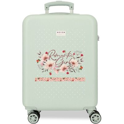 Movom Maleta de cabina Romantic Girl rígida con capacidad de 34L. Verde menta Movom Maleta de cabina Romantic Girl rígida con capacidad de 34L. Verde menta