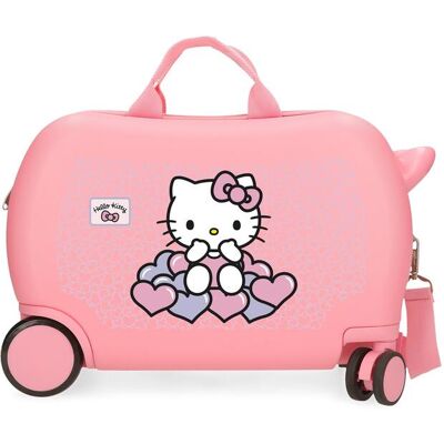 Disney Maleta infantil 2 ruedas multidireccionales hearts & dots con capacidad de 24l. Rosa Disney Maleta infantil 2 ruedas multidireccionales hearts & dots con capacidad de 24l. Rosa