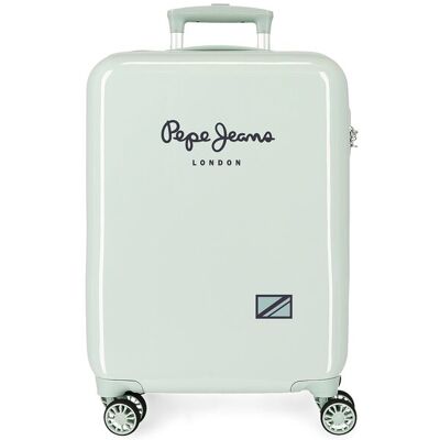 Pepe Jeans Maleta de cabina Alenka rígida con capacidad de 34L. Verde claro Pepe Jeans Maleta de cabina Alenka rígida con capacidad de 34L. Verde claro