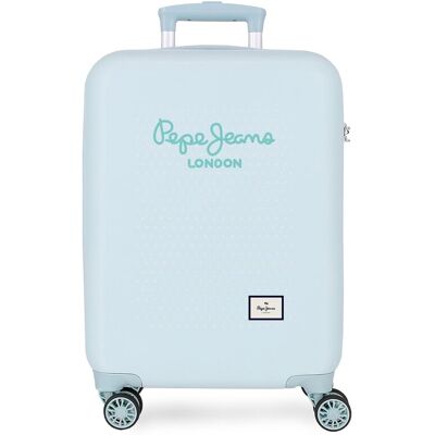 Pepe Jeans Maleta de cabina dalma con capacidad de 35l. Azul Pepe Jeans Maleta de cabina dalma con capacidad de 35l. Azul