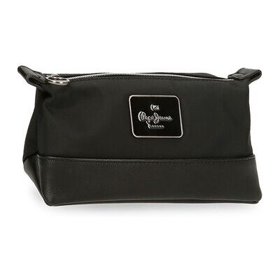 Pepe Jeans Neceser pequeño Christine. Negro Pepe Jeans Neceser pequeño Christine. Negro