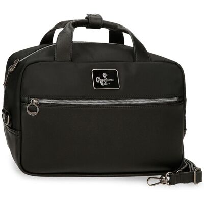 Pepe Jeans Neceser grande christine en negro. Negro Pepe Jeans Neceser grande christine en negro. Negro
