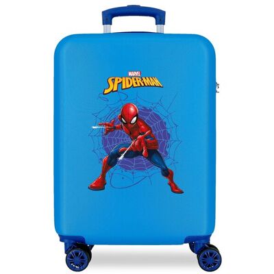Personajes Maleta de cabina Spiderman Action rígida con capacidad de 35L. Azul Personajes Maleta de cabina Spiderman Action rígida con capacidad de 35L. Azul