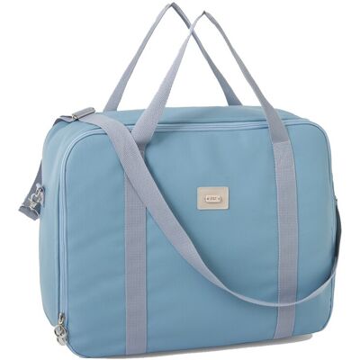 PAZ Rodríguez Maleta colección Momo. Azul claro niño PAZ Rodríguez Maleta colección Momo. Azul claro niño