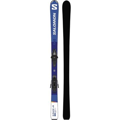 Salomon Paquete de esquís de Competición Infantil L S-RACE Jr M + C5 GW J75 . (140) Azul / Blanco Salomon Paquete de esquís de Competición Infantil L S-RACE Jr M + C5 GW J75 . (140) Azul / Blanco