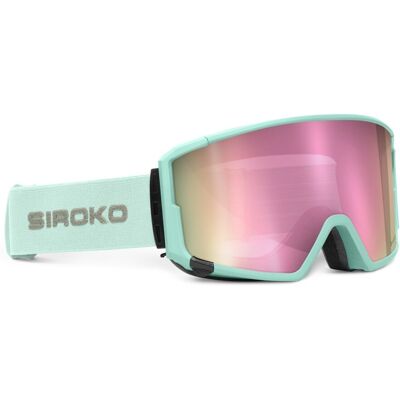 Siroko Gafas para esquí y snowboard G3 Gulmarg . (Única) Verde Siroko Gafas para esquí y snowboard G3 Gulmarg . (Única) Verde