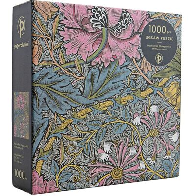 Paperblanks Puzle de 1.000 piezas Morris Madreselva Rosa . Paperblanks Puzle de 1.000 piezas Morris Madreselva Rosa .