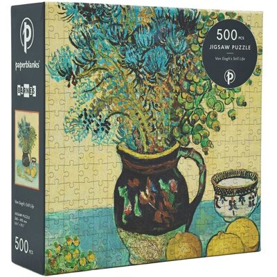 Paperblanks Puzle Naturaleza muerta de Van Gogh de 500 piezas. Paperblanks Puzle Naturaleza muerta de Van Gogh de 500 piezas.
