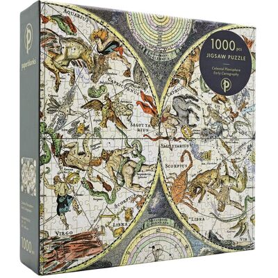 Paperblanks Puzle Planisferio Celeste de 1.000 piezas. Paperblanks Puzle Planisferio Celeste de 1.000 piezas.