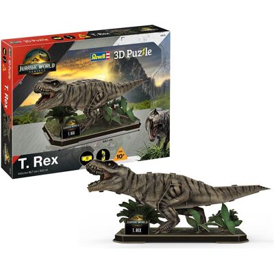 Revell Puzzle 3D Dinosaurio Rebirth-T Rex Jurassic World . Revell Puzzle 3D Dinosaurio Rebirth-T Rex Jurassic World .