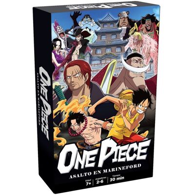 TOPI GAMES Juego de Mesa Asalto a Marine Ford One Piece Asmodee. TOPI GAMES Juego de Mesa Asalto a Marine Ford One Piece Asmodee.