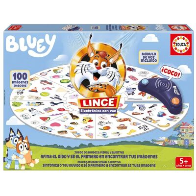 Educa Borrás Juegos de Mesa Lince Electrónico Bluey Educa. Educa Borrás Juegos de Mesa Lince Electrónico Bluey Educa.