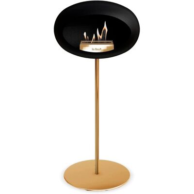 LE FEU Chimenea de bioetanol STEEL 801787. Negro LE FEU Chimenea de bioetanol STEEL 801787. Negro