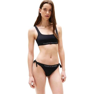 Bikini Completo Tommy Hilfiger Uwouwo4497-Bds Negro Medium Mujer Bikini Completo Tommy Hilfiger Uwouwo4497-Bds Negro Medium Mujer