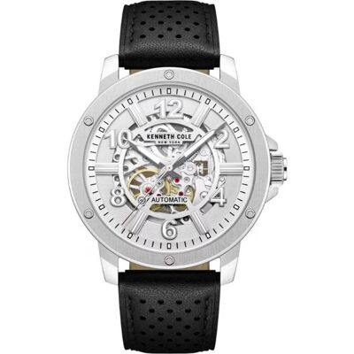 Reloj Kenneth Cole Kcwgx0064003 Automático Esqueleto Negro 44mm Hombre Reloj Kenneth Cole Kcwgx0064003 Automático Esqueleto Negro 44mm Hombre