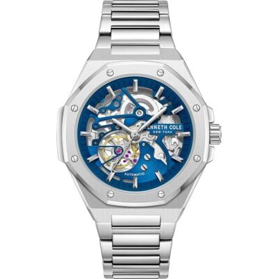 Reloj Kenneth Cole Kcwgy0058901 Automático Esqueleto Plateado Gris 42mm Hombre Reloj Kenneth Cole Kcwgy0058901 Automático Esqueleto Plateado Gris 42mm Hombre