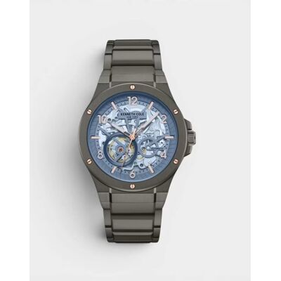 Reloj Kenneth Cole Kcwgy0063301 Automático Esqueleto Gris 42mm Hombre Reloj Kenneth Cole Kcwgy0063301 Automático Esqueleto Gris 42mm Hombre