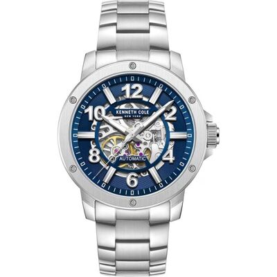 Reloj Automático Kenneth Cole Kcwgy0064002 Esfera Azul Gris 44mm Hombre Reloj Automático Kenneth Cole Kcwgy0064002 Esfera Azul Gris 44mm Hombre