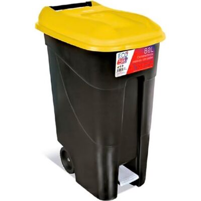 Contenedor De Residuos Tayg Con Pedal 80l Multicolor Talla única Unisex Contenedor De Residuos Tayg Con Pedal 80l Multicolor Talla única Unisex