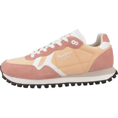 PEPE JEANS Zapatillas Mujer Modelo Brit-On Print W Color Naranja 118pea 118peach 37 Mujer PEPE JEANS Zapatillas Mujer Modelo Brit-On Print W Color Naranja 118pea 118peach 37 Mujer