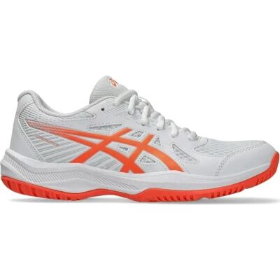 Asics Upcourt 6 Zapatillas Indoor Blancas Vivid Coral - Multideporte - Ref. 1072a107-102 Blanco 35.5 Unisex Asics Upcourt 6 Zapatillas Indoor Blancas Vivid Coral - Multideporte - Ref. 1072a107-102 Blanco 35.5 Unisex