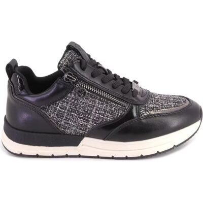 Zapatillas Casual Tamaris 23732 En Piel Color Negro 39 Mujer Zapatillas Casual Tamaris 23732 En Piel Color Negro 39 Mujer