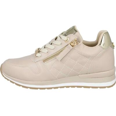 Zapatillas Xti Casual Con Cierre Lateral Beige 36 Mujer Zapatillas Xti Casual Con Cierre Lateral Beige 36 Mujer