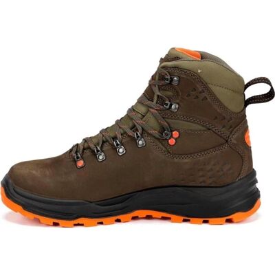 Botas De Montaña Chiruca Cedro Hi Vis, Marrón Y Naranja Verde 44 Hombre Botas De Montaña Chiruca Cedro Hi Vis, Marrón Y Naranja Verde 44 Hombre