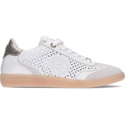 Zapatillas Carmela 163120 Con Detalle Calado Blanco 37 Mujer Zapatillas Carmela 163120 Con Detalle Calado Blanco 37 Mujer