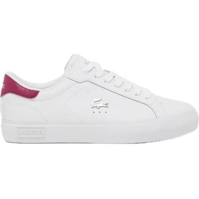 Zapatillas Lacoste Bajas Con Detalle En Talón Rojo 38 Mujer Zapatillas Lacoste Bajas Con Detalle En Talón Rojo 38 Mujer