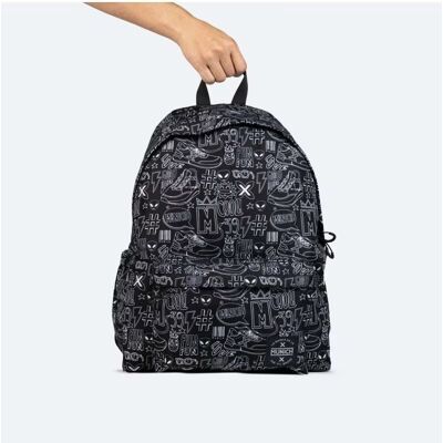 Munich Mochila Casual Back To School Sketch Talla Única Unisex Munich Mochila Casual Back To School Sketch Talla Única Unisex