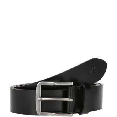 Calvin Klein Cinturón Classic Flat Cuero 35mm Negro Negro 115 Mujer Calvin Klein Cinturón Classic Flat Cuero 35mm Negro Negro 115 Mujer