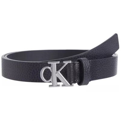 Cinturón Calvin Klein Mono Plaque De Piel Negro 25mm Con Logo Ck Negro 90 Mujer Cinturón Calvin Klein Mono Plaque De Piel Negro 25mm Con Logo Ck Negro 90 Mujer