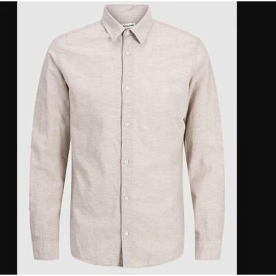 JACK AND JONES Camisa Casual Jack & Jones 12268988 Para Niño Beig 14 Hombre JACK AND JONES Camisa Casual Jack & Jones 12268988 Para Niño Beig 14 Hombre