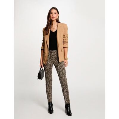 Pantalón Slim Morgan 242-Pevam Marrón 36 Mujer Pantalón Slim Morgan 242-Pevam Marrón 36 Mujer
