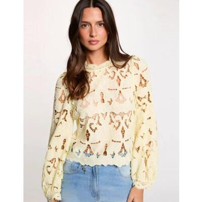 Blusa Morgan 261-Ombrak Calada Amarillo 42 Mujer Blusa Morgan 261-Ombrak Calada Amarillo 42 Mujer