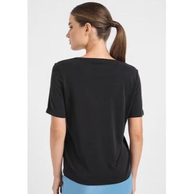 Camiseta Vero Moda Con Bolsillo Negro S Mujer Camiseta Vero Moda Con Bolsillo Negro S Mujer