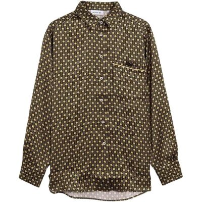 Camisa Lacoste Cf9804-00-4iz Estampada 38 Mujer Camisa Lacoste Cf9804-00-4iz Estampada 38 Mujer