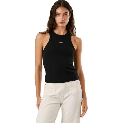 Camiseta De Tirantes Pepe Jeans Marian Para Mujer Negro 999black Xs Mujer Camiseta De Tirantes Pepe Jeans Marian Para Mujer Negro 999black Xs Mujer