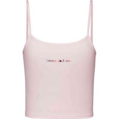 Tommy Hilfiger Top De Tirantes Jeans Dw0dw15442-Tj9 Para Mujer Sd L Mujer Tommy Hilfiger Top De Tirantes Jeans Dw0dw15442-Tj9 Para Mujer Sd L Mujer