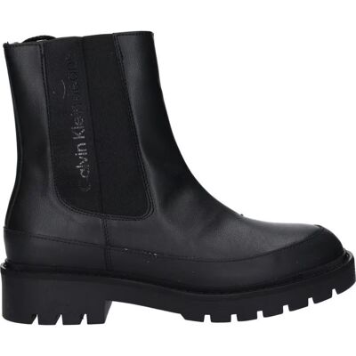 Calvin Yw0yw01254 Combat Mid Chelsea Boot 0gt Triple Black 39 Mujer Calvin Yw0yw01254 Combat Mid Chelsea Boot 0gt Triple Black 39 Mujer