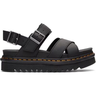 Sandalias Planas Dr Martens Voss Ii Mujer Negro 37 Mujer Sandalias Planas Dr Martens Voss Ii Mujer Negro 37 Mujer