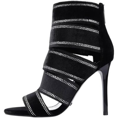 GUESS Sandalias De Fiesta Mujer Modelo Fl8aii Fab10 Color Negro Bl Black 37 Mujer GUESS Sandalias De Fiesta Mujer Modelo Fl8aii Fab10 Color Negro Bl Black 37 Mujer