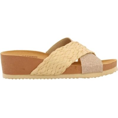Sandalia De Cuña Gioseppo Goulds 71365-P Natural 41 Mujer Sandalia De Cuña Gioseppo Goulds 71365-P Natural 41 Mujer