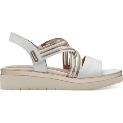 TAMARIS 88707 Piel Blanca-Oro Blanco 36 Mujer TAMARIS 88707 Piel Blanca-Oro Blanco 36 Mujer