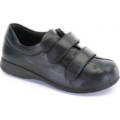 CALZAMEDI Zapatos Velcro Unisex Pie Diabetico Negro 44 Mujer CALZAMEDI Zapatos Velcro Unisex Pie Diabetico Negro 44 Mujer